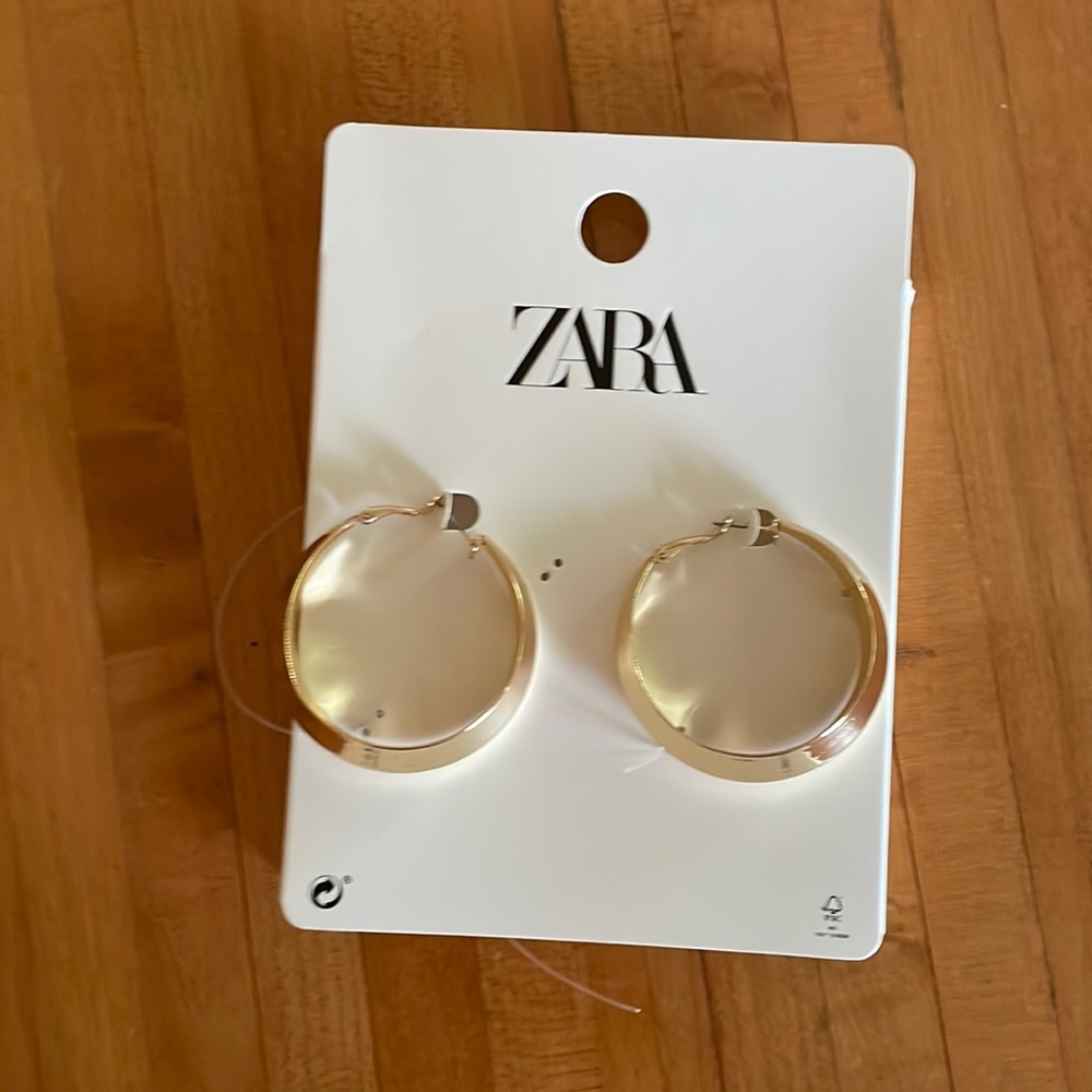 Zara Gold Hoops